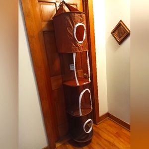 4 tier hanging Cat Condo